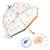 Parapluie adulte Petites fleurs rose 1 - vertbaudet enfant 