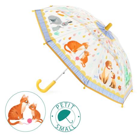 Petit parapluie Maman et bébé jaune 1 - vertbaudet enfant 
