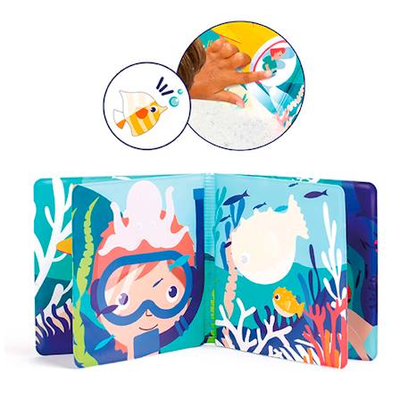 Livre de bain magique - bleu 4 - vertbaudet enfant 