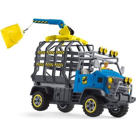 Mission de transport Dino, coffret de 43 pièces avec figurine tricératops et camion de transport, jouets dinosaures pour enfants BLEU 4 - vertbaudet enfant 