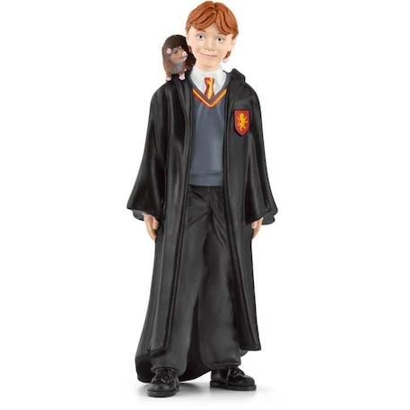 Ron et croûtard, Figurine de l'univers Harry Potter®,  pour enfants dès 6 ans, 4 x 2 x 10 cm - schleich 42634 WIZARDING WORLD NOIR 2 - vertbaudet enfant 
