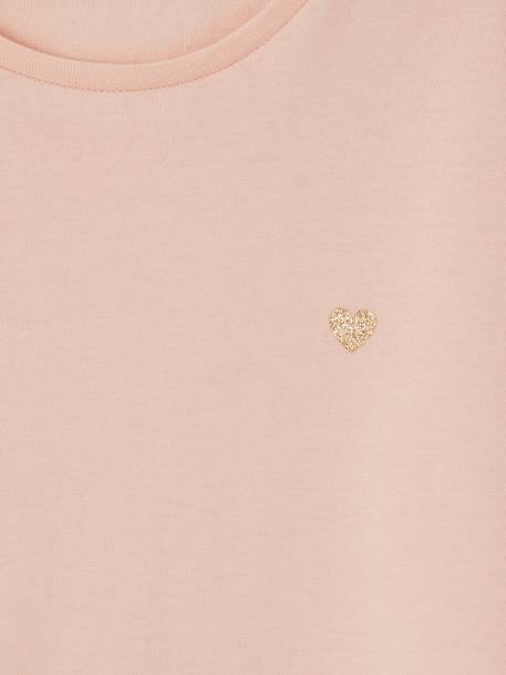 Ensemble tee-shirt + pantalon fille bleu grisé+vert 11 - vertbaudet enfant 