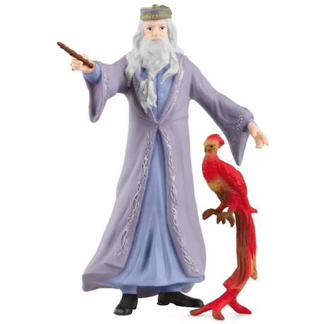 Dumbledore et Fumseck, Figurine de l'univers Harry Potter®, pour enfants dès 6 ans, 11 x 4 x 12 cm - schleich 42637 WIZARDING BLANC 2 - vertbaudet enfant 