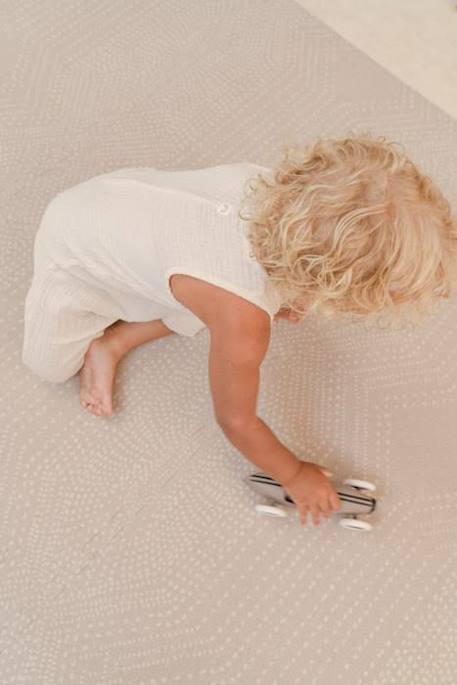 Tapis de Jeu Prettier Puzzle Toddlekind Beige - Taille 120x180cm - Mousse Eco-Responsable EVA BEIGE 4 - vertbaudet enfant 