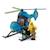Attaque aérienne, Coffret schleich avec 1 hélicoptère, 1 figurine humaine et 1 dinosaure tapejara, Ensemble de Jouets BLEU 2 - vertbaudet enfant 