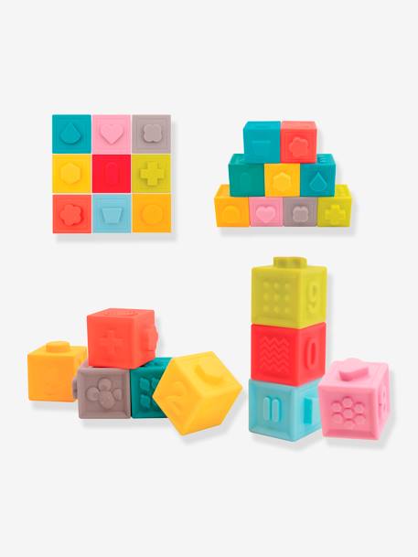 Set de 9 cubes emboitables - multicolore 3 - vertbaudet enfant 