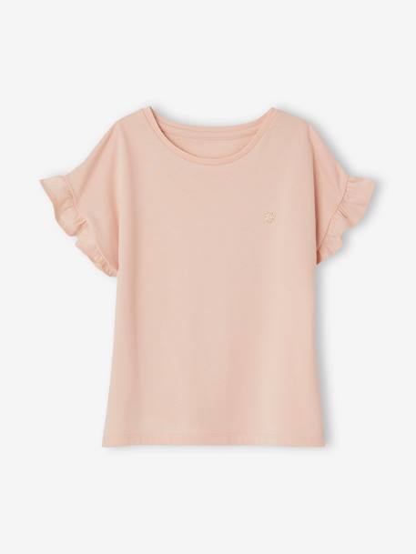 Ensemble tee-shirt + pantalon fille bleu grisé+vert 8 - vertbaudet enfant 