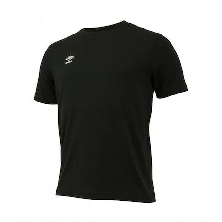 UMBRO T-shirt T-shirt Basic Junior noir BLANC+NOIR 2 - vertbaudet enfant 