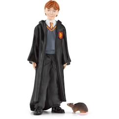 Jouet-Ron et croûtard, Figurine de l'univers Harry Potter®,  pour enfants dès 6 ans, 4 x 2 x 10 cm - schleich 42634 WIZARDING WORLD
