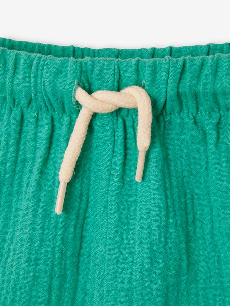 Ensemble bébé T-shirt et short menthe 6 - vertbaudet enfant 