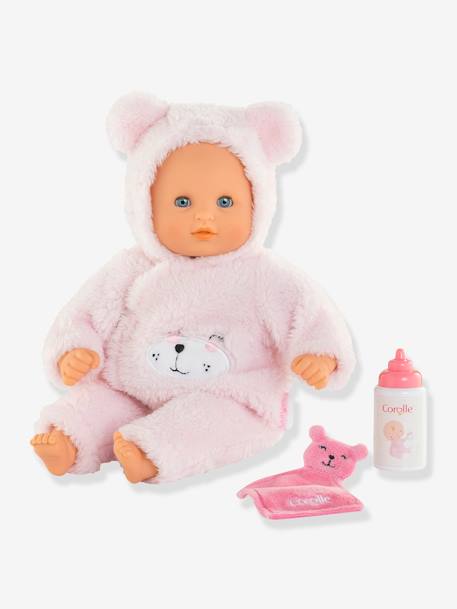 Poupon bébé câlin ourson d'amour - rose 3 - vertbaudet enfant 