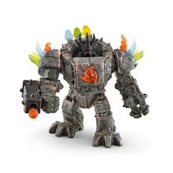-Master Robot et sa Mini Creature, coffret figurine robot de 20 pièces avec pièces mobiles et rotatives, jouet robot pour enfants