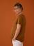 Tee-shirt grossesse col V lin bleu azur+bronze 10 - vertbaudet enfant 