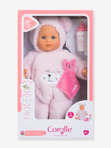 Poupon bébé câlin ourson d'amour - rose 5 - vertbaudet enfant 