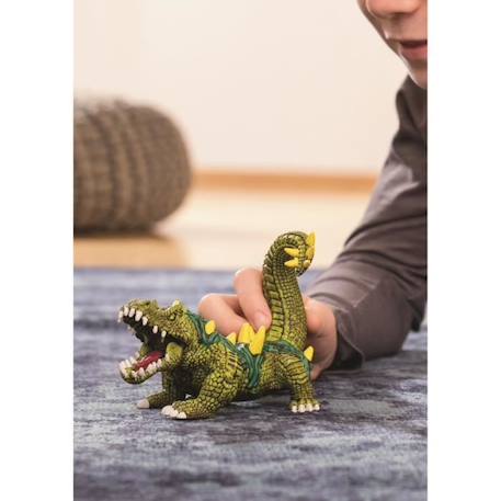 Figurine Monstre des Marais - Jouet Crocodile Ultra-réaliste et Durable aux Écailles Vertes et Dents Féroces Cadeau pour garçons VERT 3 - vertbaudet enfant 