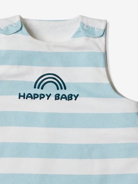 Gigoteuse été BÉBÉ D'ÉTÉ jaune+rayé bleu+vert 8 - vertbaudet enfant 