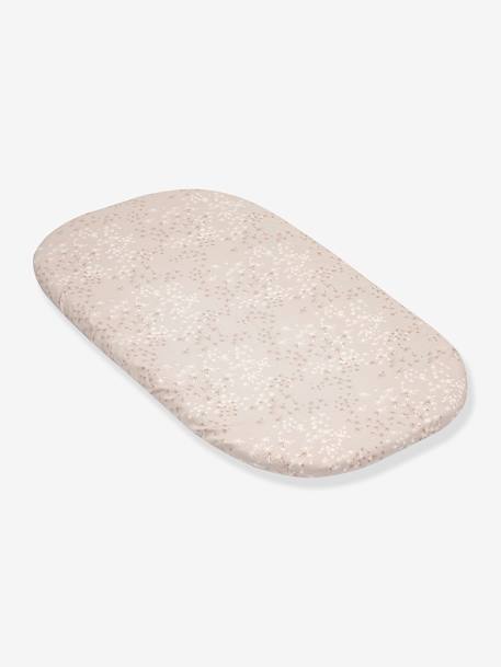 Lot de 2 draps-housses Snoozi(TM) Pissenlit beige + Crème vanill 2 - vertbaudet enfant 