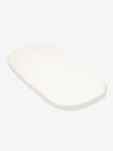 Lot de 2 draps-housses Snoozi(TM) Pissenlit beige + Crème vanill 3 - vertbaudet enfant 
