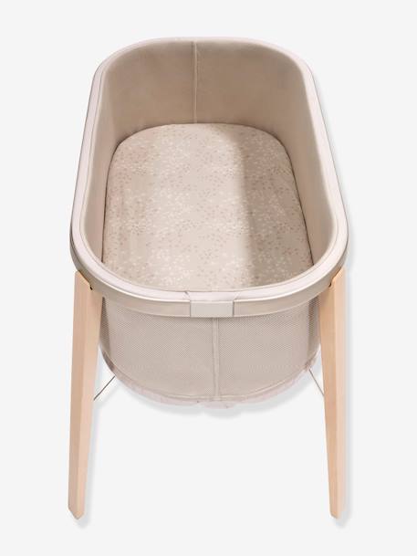 Lot de 2 draps-housses Snoozi(TM) Pissenlit beige + Crème vanill 6 - vertbaudet enfant 