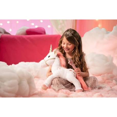 Gipsy Toys - Licorne Lica Bella Magique - 35 cm - Rose et Blanc BLANC 4 - vertbaudet enfant 