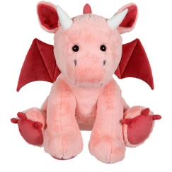 Gipsy Toys - Dragon Floppy - Peluche - 30 cm - Rose  - vertbaudet enfant