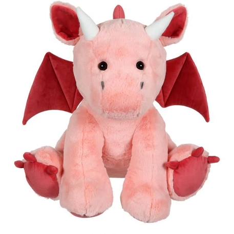 Gipsy Toys - Dragon Floppy - Peluche - 30 cm - Rose ROSE 1 - vertbaudet enfant 