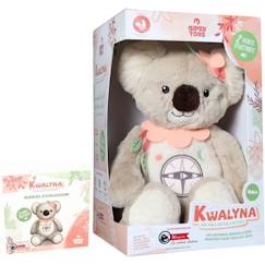 Jouet-Premier âge-Gipsy Toys - KWALYNA - Koala conteur d’Histoires - Peluche Qui Parle Interactive -Version française - 2h de Contes Merveilleux