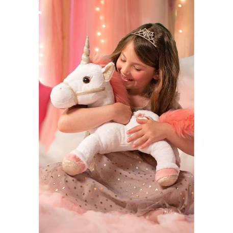 Gipsy Toys - Licorne Lica Bella Magique - 35 cm - Rose et Blanc BLANC 3 - vertbaudet enfant 