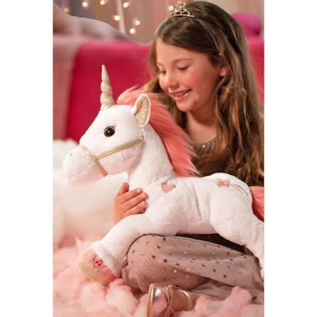 Gipsy Toys - Licorne Lica Bella Magique - 35 cm - Rose et Blanc BLANC 5 - vertbaudet enfant 