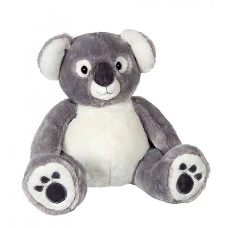 Jouet en peluche - GIPSY TOYS - Koala - 70 cm - Gris - Blanc GRIS 1 - vertbaudet enfant 