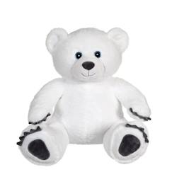 Jouet-Peluche Ours Polaire - GIPSY TOYS - 80 cm - Blanc