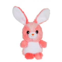 Jouet-Premier âge-Peluches-Gipsy Toys - Lapin Cloudy - 15 cm - Corail