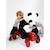 Peluche - GIPSY TOYS - Panda - 70 cm - Noir - Bébé - Intérieur NOIR 4 - vertbaudet enfant 