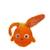 Peluche - GIPSY TOYS - Sunny Bunnies Turbo (orange) - 13 cm - Pour bébé - Intérieur ORANGE 2 - vertbaudet enfant 