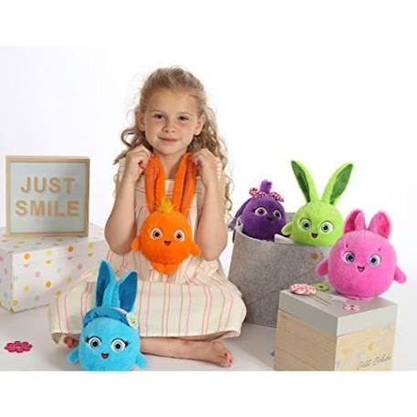 Peluche - GIPSY TOYS - Sunny Bunnies Turbo (orange) - 13 cm - Pour bébé - Intérieur ORANGE 4 - vertbaudet enfant 