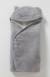 Plaid bébé à capuche en microfibre, doublé polaire gris 1 - vertbaudet enfant 
