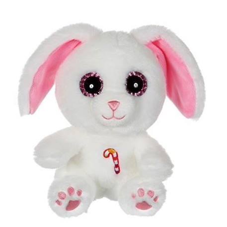 Peluche Lapin Blanc Rose - GIPSY TOYS - Sweet Candy Pets - 25 cm - Douce et Adorable ROSE 1 - vertbaudet enfant 