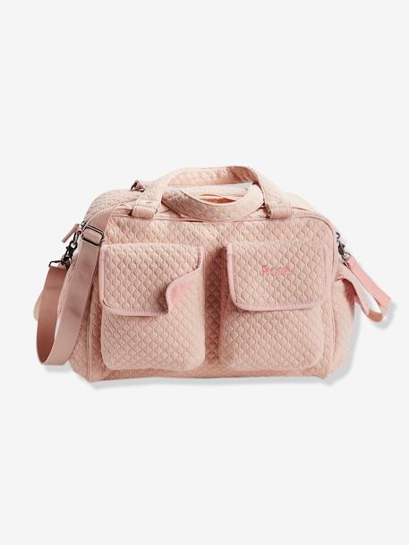 Sac à langer Journée multipoches vertbaudet rose poudré 6 - vertbaudet enfant 