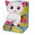 Gipsy Toys - Bright Eyes Pets Chat - 25 cm - Rose & Blanc ROSE 1 - vertbaudet enfant 