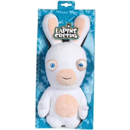 Gipsy Toys - Lapins Crétins Sonores -  Bouche Fermée - 28 cm - Blanc BLANC 1 - vertbaudet enfant 
