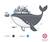 Baleine magique GRIS 2 - vertbaudet enfant 