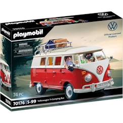Jouet-Jeux d'imagination-PLAYMOBIL - Volkswagen T1 Combi - Classic Cars - Voiture de collection