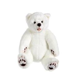 Peluche Ours Grizzly Blanc - GIPSY TOYS - 42 cm - Pour Bébé - Intérieur  - vertbaudet enfant