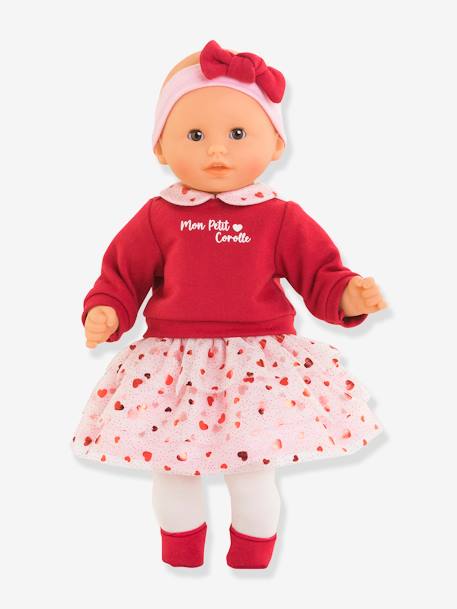 Bébé câlin Margaux pétales de coeurs - rouge 1 - vertbaudet enfant 
