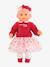 Bébé câlin Margaux pétales de coeurs - rouge 1 - vertbaudet enfant 