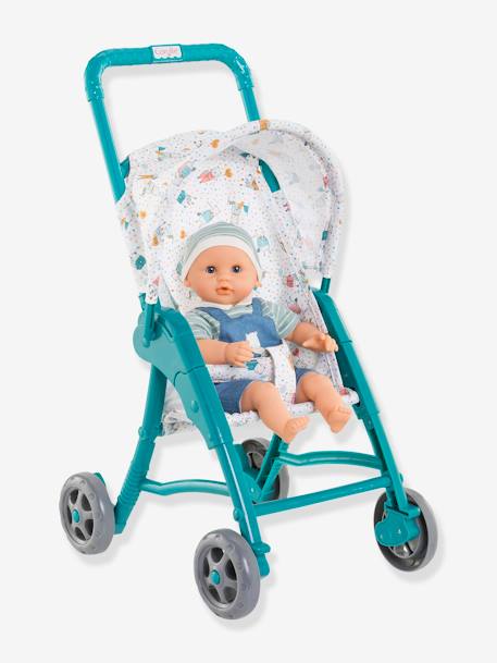 Poussette pour poupon - floral+ourson 6 - vertbaudet enfant 