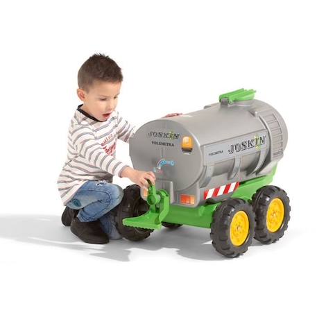 Remorque Citerne - FALK - Joskin Volumetra - Adaptable à la gamme de tracteurs Falk 3/7 ans - 100% Fabriquée en France GRIS 3 - vertbaudet enfant 