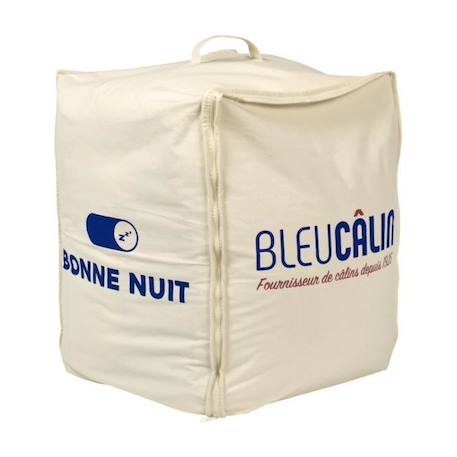 BLEU CALIN Couette Duvet Naturelle Chaude - 90% Duvet de Canard - Enveloppe 100% percale de coton - 140x200cm BLANC 4 - vertbaudet enfant 