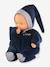 Doudou Babipouce Marine rêves d'étoiles - marine 2 - vertbaudet enfant 