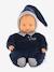 Doudou Babipouce Marine rêves d'étoiles - marine 1 - vertbaudet enfant 